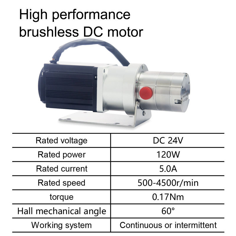 NS Series Mini Magnetic Drive Gear Pump High Viscosity High Pressure High Temperature Liquid Pump DC