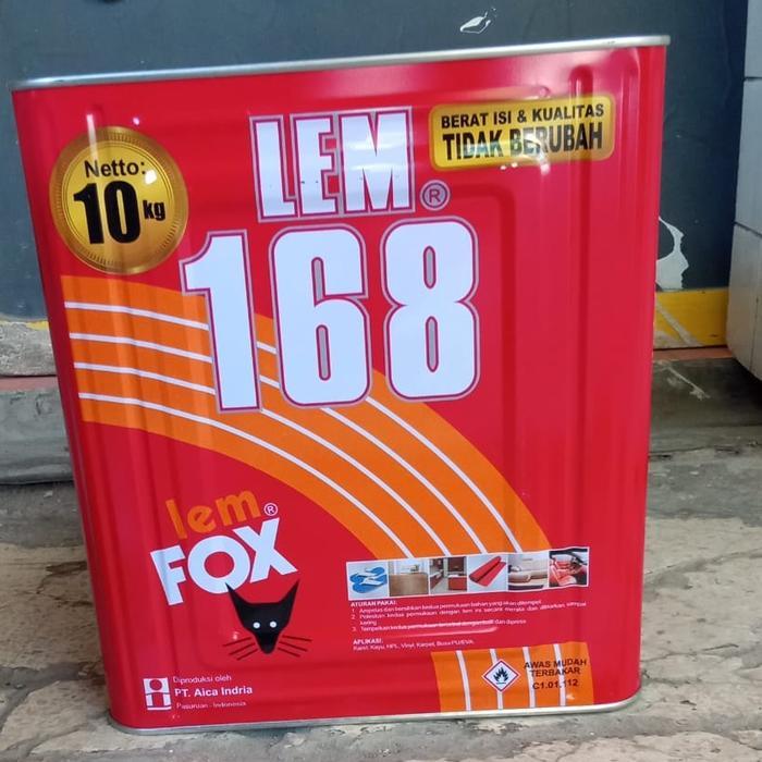 Stok Baru Lem Fox 168 Blek / Lem Kuning 10kg / Ojek Instan