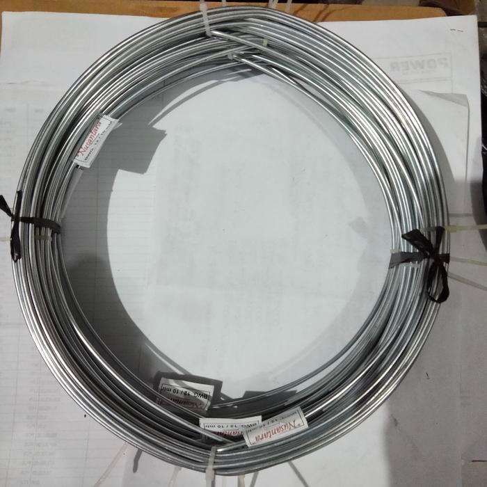 kawat galvanis bwg 12 per rol kawat tali