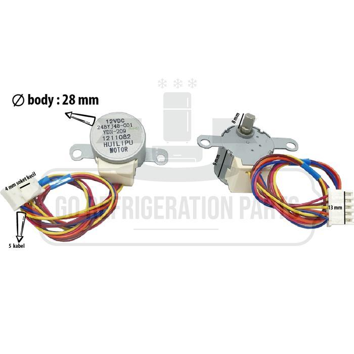 MOTOR SWING AC SAMSUNG 24BYJ48-G01