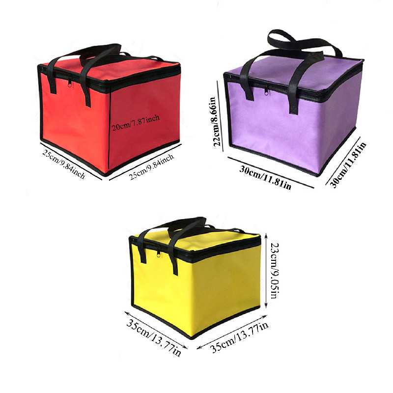 Large Ubereats Delivery Bag Lunch Bag Insulated Cooler food Delivery Bag Thermal Case Food Box