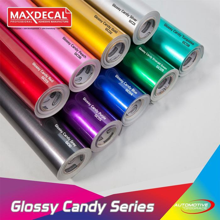 Maxdecal Glossy Candy 9500 Gc Premium Metallic Car Wrap 152Cm Meteran
