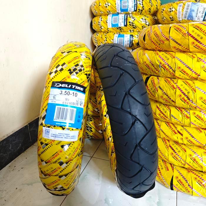 Ban Tubeless Ring 10 3.50 Vespa Delitire Sc-102