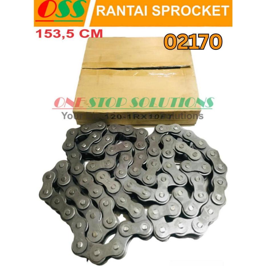 Rantai Sprocket Rs120-1 / Roller Chain Rs 120 - 1 Single