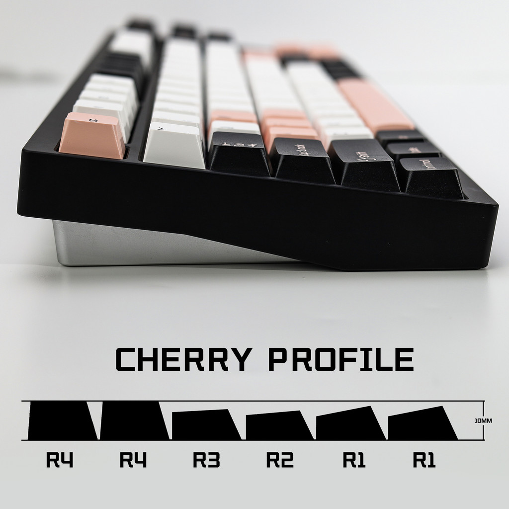 KBDiy Double Shot PBT Keycaps GMK Olivia Set 174 Keys Cherry Profile Custom Jade Translucent Key