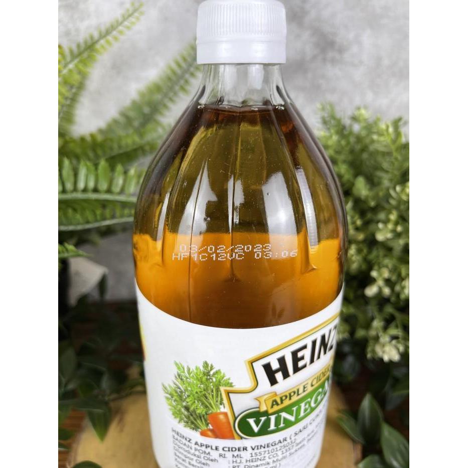 BEST SELLER HEINZ APPLE CIDER VINEGAR / CUKA APEL HEINZ 896 ML
