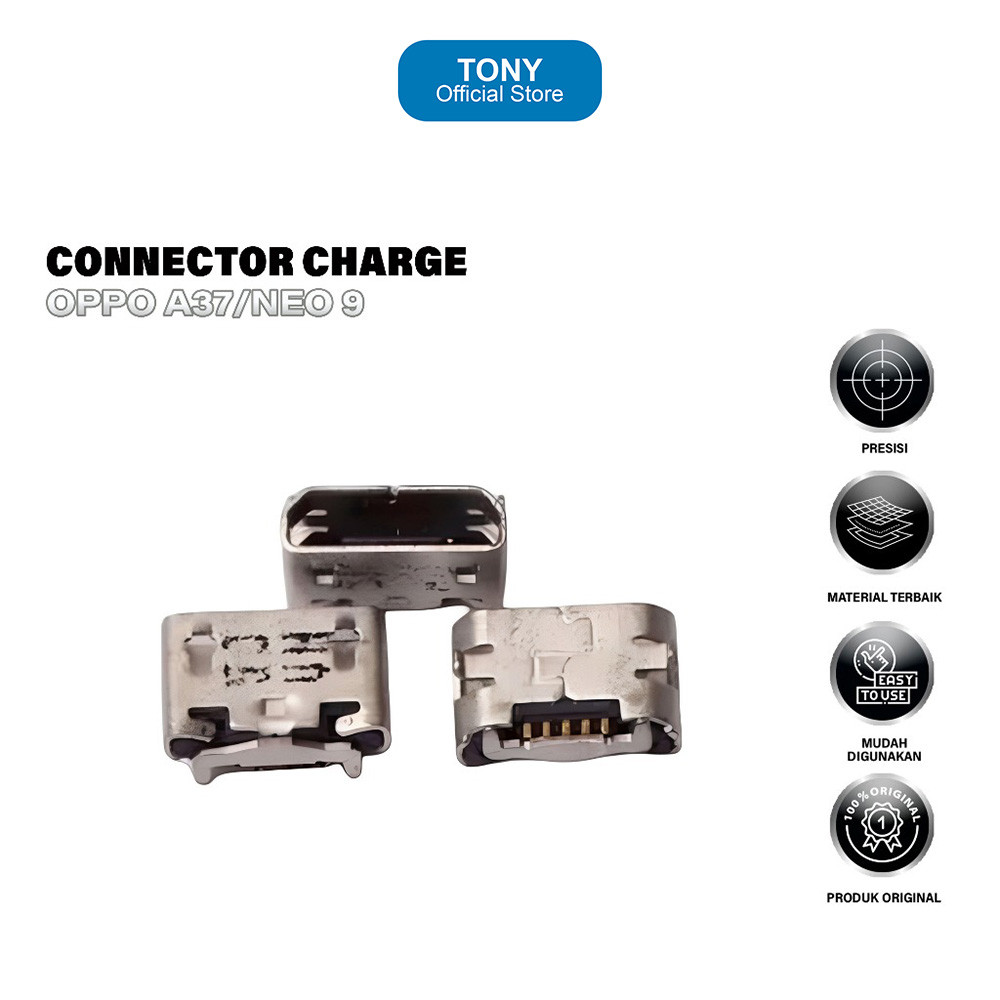 KONEKTOR CAS OPPO A37/NEO 9 ORIGINAL - SOCKET CHARGER OPPO A37/NEO 9