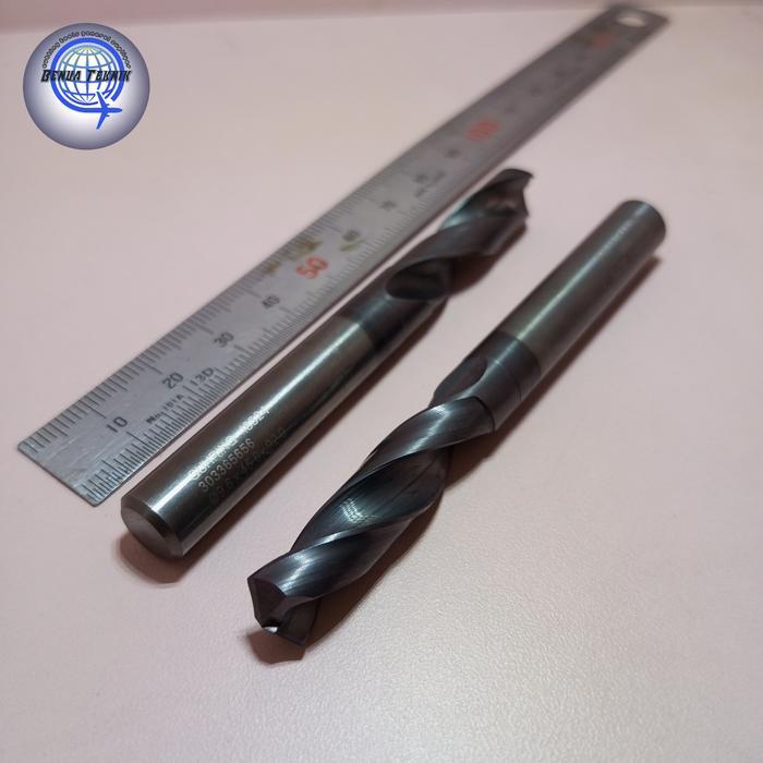 Anti Ribet Guhring Jerman Drill carbide 9.6mm mata bor Carbide 9.6 untuk material harden second beka