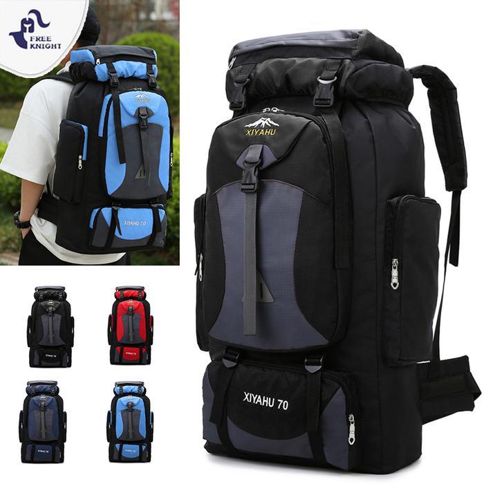 Eiger - Tas Ransel Pria Anti Air Tas Gunung Travel Tas Punggung Backpack Cowok Carrier Tas Hiking
