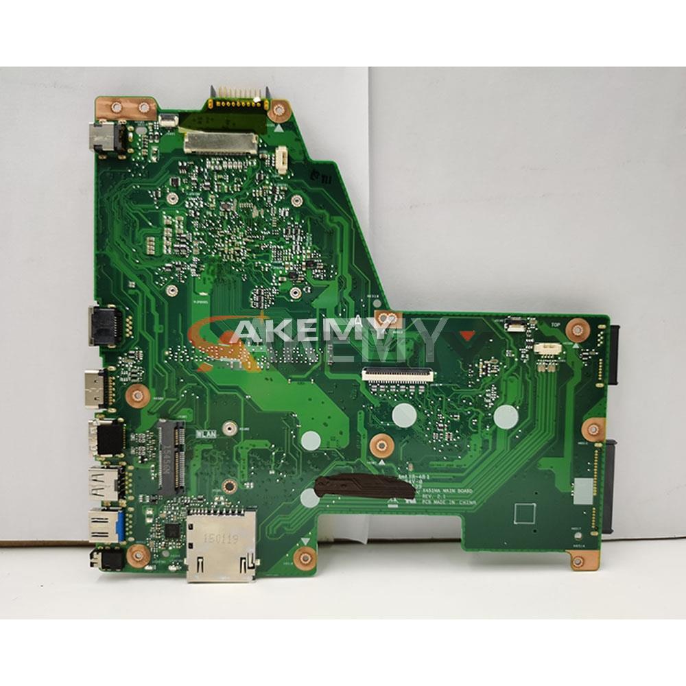 For ASUS F451M X451M X451 Motherboard X451MA N2815/2840 N2930/2940 N3540 CPU DDR3L VivoBook F451MA