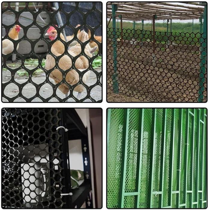 Jaring Kawat Plastik HDPE Safety Pets Net Penangkapan Jatuh Jaring Pagar Rumah Tebal Jaring