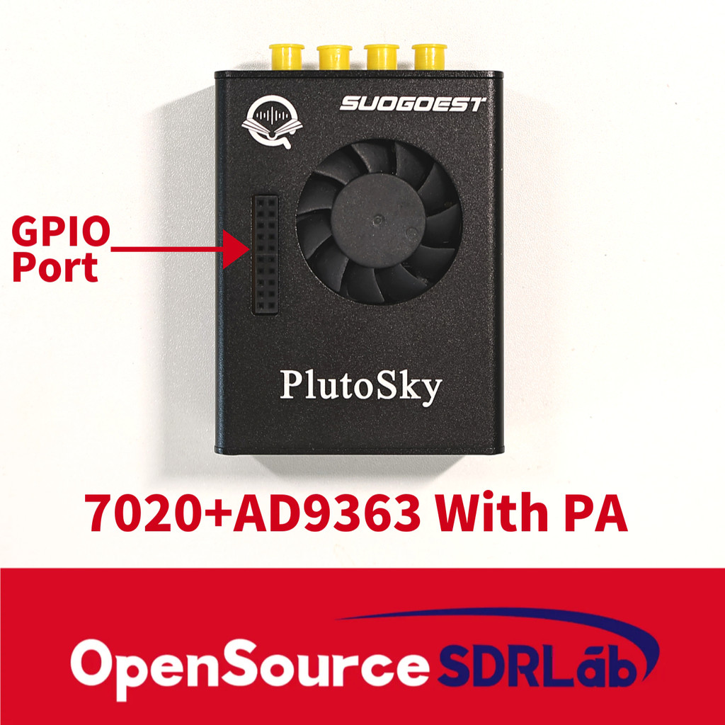 OpenSourceSDRLab 7020-SDR AD9361 AD9363 Development Board with GPIO Port for Pluto & MATLAB Software