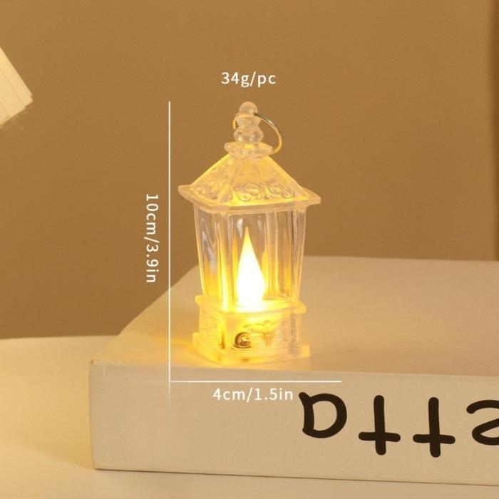 Lilin LED Dekorasi/Lampu Lilin Elektrik Transparant Lampu Hias Lampu Tidur Dekorasi Rumah / Lampu
