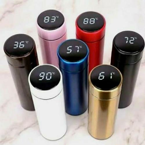 TUMBLER SAKURA LED THUMBLER TUMBLR TERMOS THERMOS TEMPAT BOTOL MINUM SOUVENIR KADO PERNIKAHAN