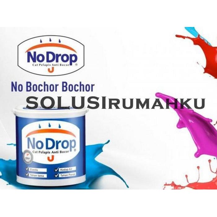 Cat Pelapis Anti Bocor Kaleng Kg No Drop Cat Genteng Atap Dinding Luar