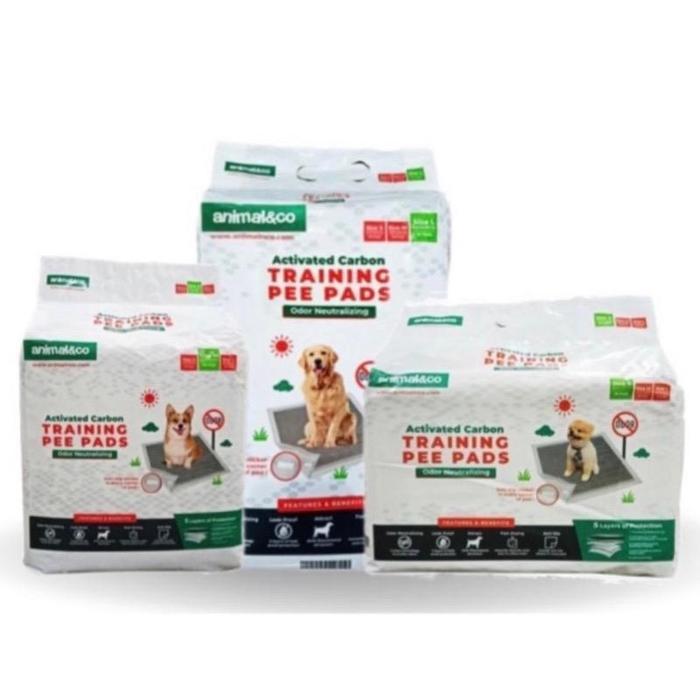 Animal&Co Activated Carbon Training Pee Pads