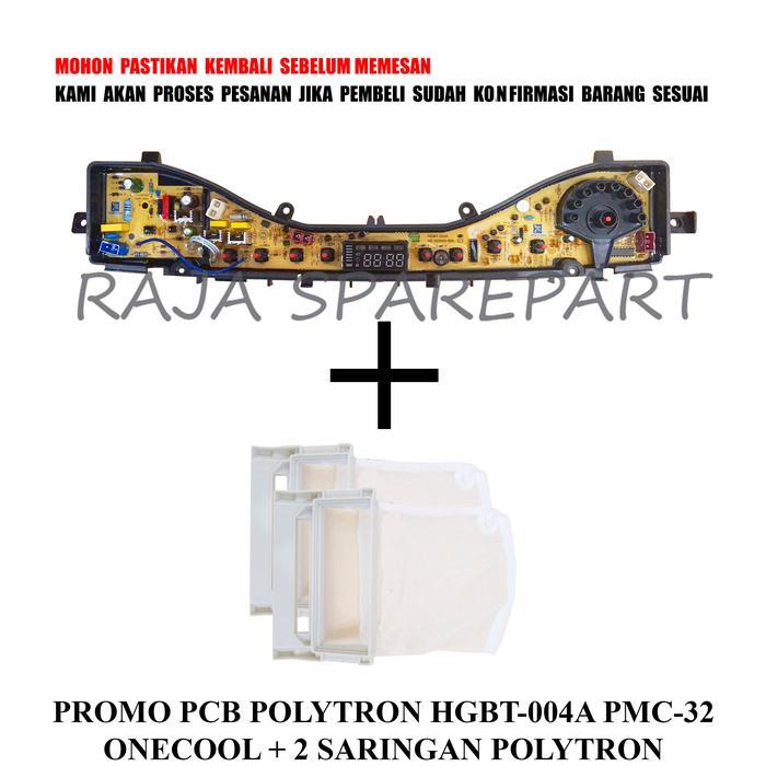 [PROMO] PAKET MODUL + SARINGAN / PCB MESIN CUCI HGBT-004A PMC-32 + 2 SARINGAN