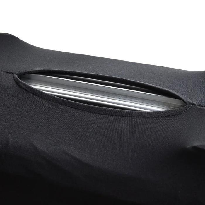 TERLARIS! Sarung Pelindung Koper Elastis 18 20 22 24 26 30 Inch Polos Hitam Motif Elastic Fit