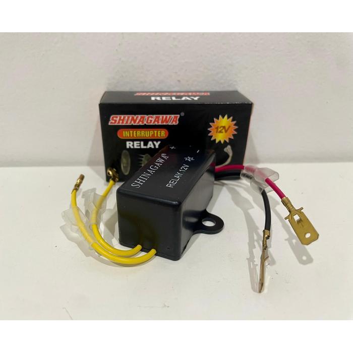 "New" Relay Klakson Interrupter Bunyi Putus Putus 12V 24V Relay Modul Interupter 12 Volt 24 Volt