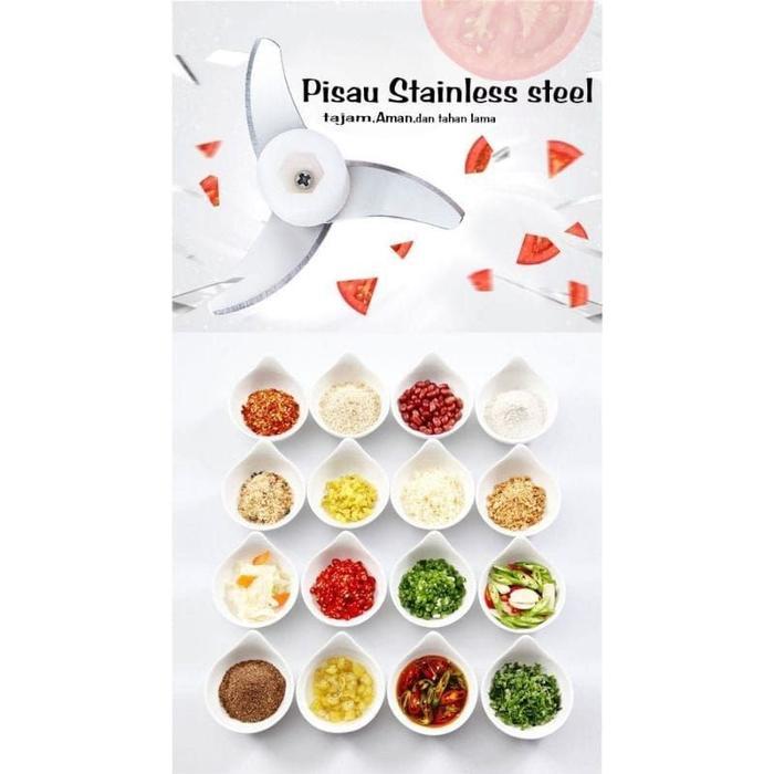 "New" SPEEDY CHOPPER Blender Tarik Manual Tanpa Listrik Blender Penghancur Bumbu Biji Kacang Rempah