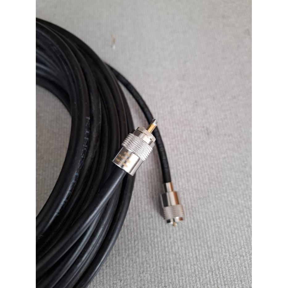 Terlaris Kabel Antina Coaxial Antena Rg 58 Kabel Rg-58 RG58 HT Rig Pemancar 15m SALE