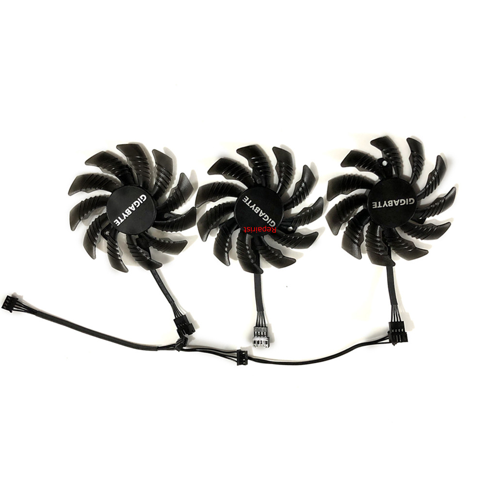 3Pcs/Set,GTX1080 1070 Ti GPU Cooler Video Cards Fan Graphics Card Cooling For GIGABYTE GTX 1080