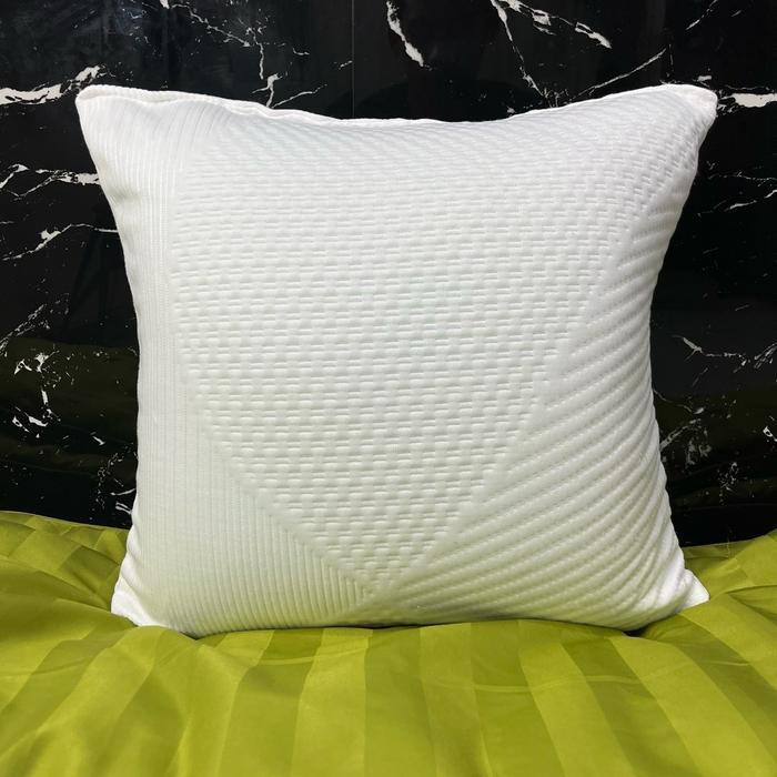 "New" BANTAL SOFA BUSA MEMORY FOAM UKURAN 40X40 MOTIF CANTIK SUPER LEMBUT & MEWAH Gold Kain