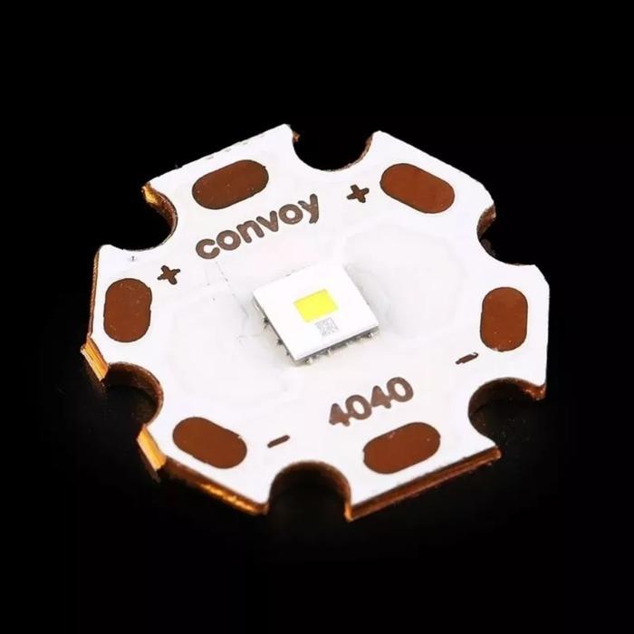 TERBARU Led Osram KW CULPM1.tg Dengan Papan Tembaga DTP Convoy BISA GOSEND