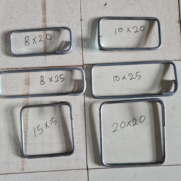 "New" BESI 8 RING.GELANGAN.BEGEL.BESI BETON