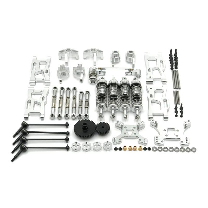 Wltoys 144001 144002 144010 124017 124019 Metal Upgrades Parts Modification Kits Swing Arm Shock