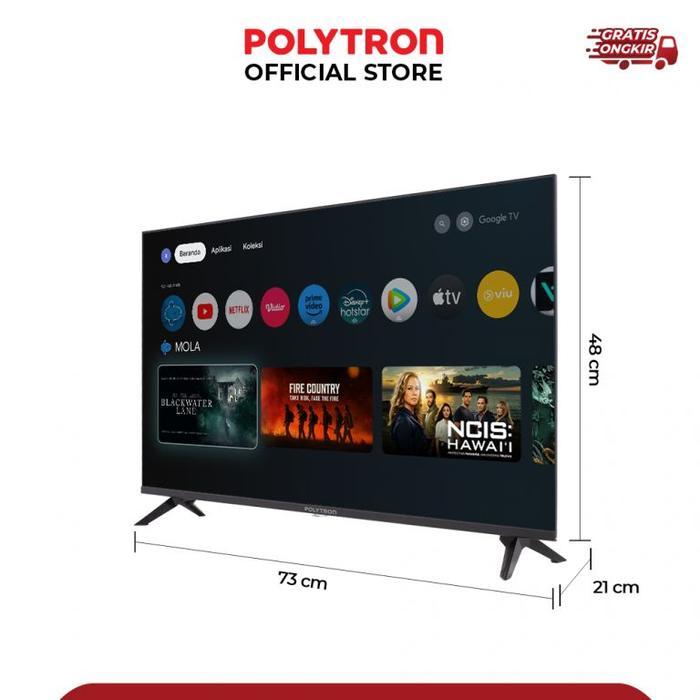 POLYTRON Smart Cinemax Google TV 40 Inci – PLD 40RG9059