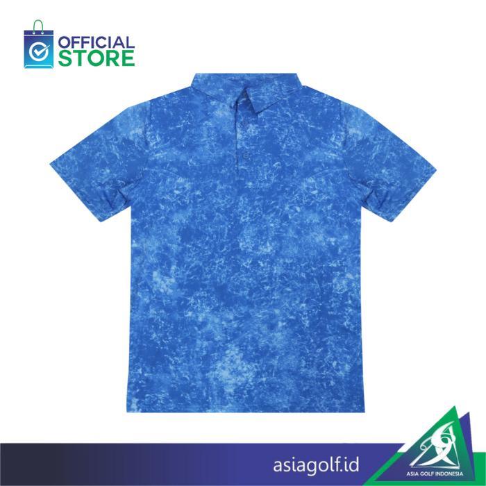 Polo Shirt Golf Under Armour Mnrl Print SS24 Golf Kaos Golf