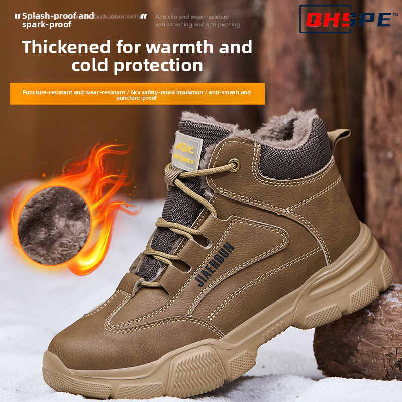 Steel Toe Safety Boots Men Woman Winter Steel Toe Boots Steel Toe Cap Puncture Woman Sneakers