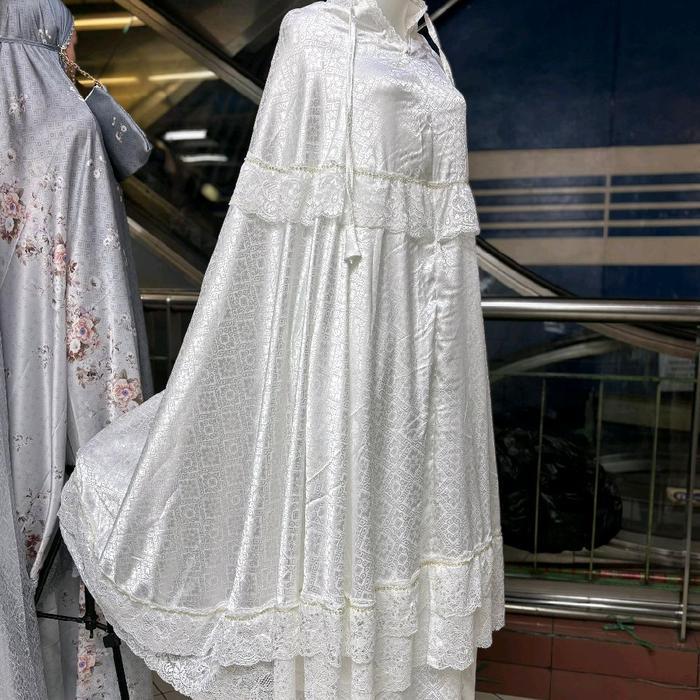 mukena dewasa mukena sutra premium Sofia Payet 2in1