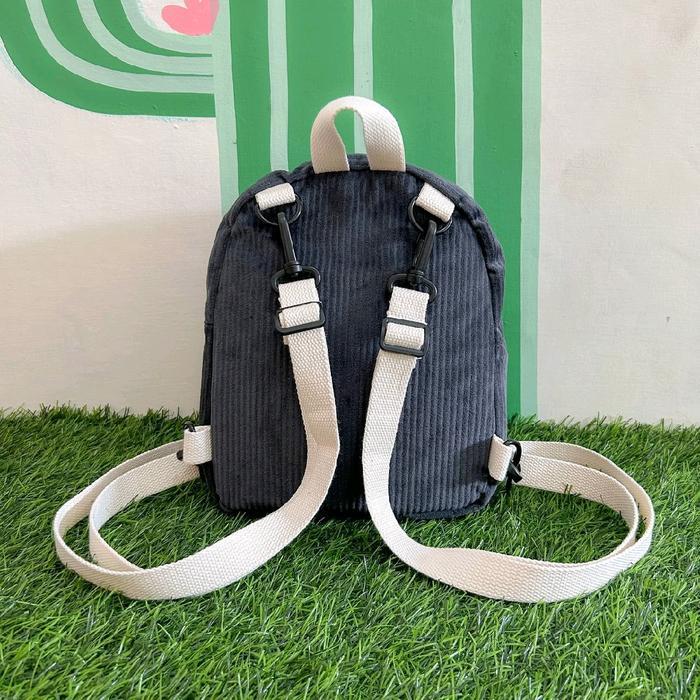 Top Himeku YOMI MINI Backpack - Tas Kecil Multifungsi - Backpack Slingbag - Ransel Corduroy