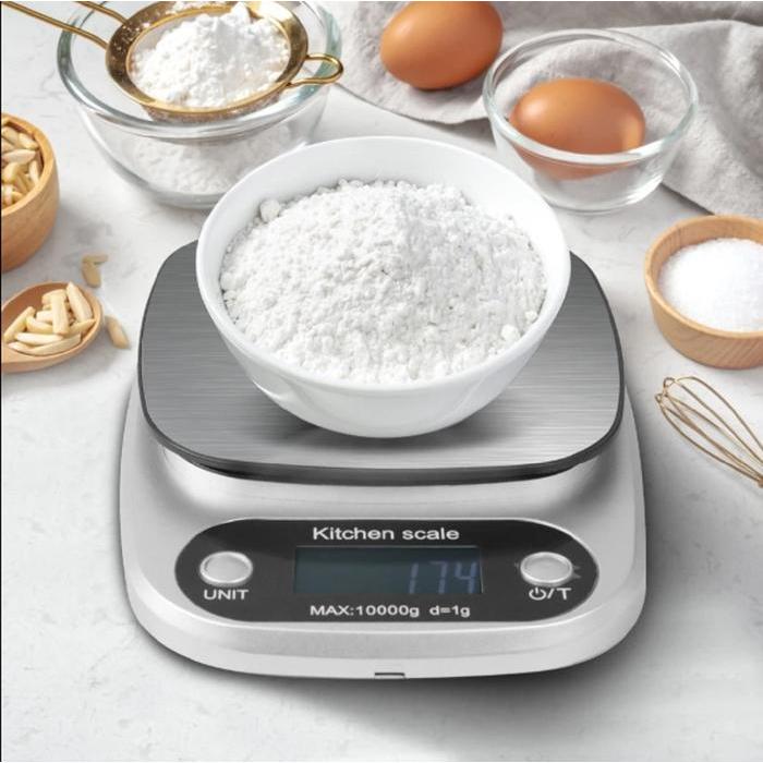 DIGITAL KITCHEN SCALE Timbangan Dapur Digital 5kg 10Kg / Timbangan Kue Digital Dapur PREMIUM / Mini