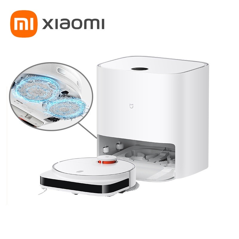 New Xiaomi Mijia Self-cleaning Mopping Robot Pro LDS Laser Navigation UV Sterilization Vacuum