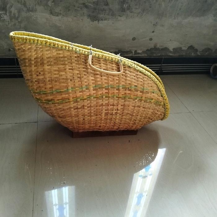 Premium Tas Ayam Bangkok Besar Rotan Asli Original