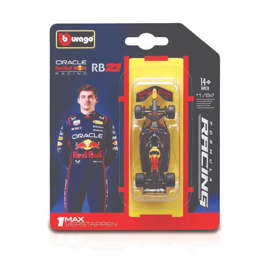 Bburago 1:64 2025 F1 Red Bull RB21 Ferrari SF25 McLaren MCL39 Mercedes W16 Formula One Racing