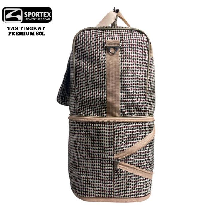TAS TRAVEL SPORTEX TAS TRAVELING 2 TINGKAT BESAR KUAT - WANITA, PRIA MUDIK