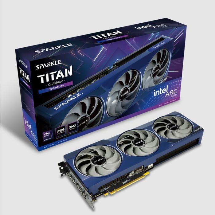 SPARKLE Intel Arc B580 TITAN OC 12GB GDDR6 VGA Intel