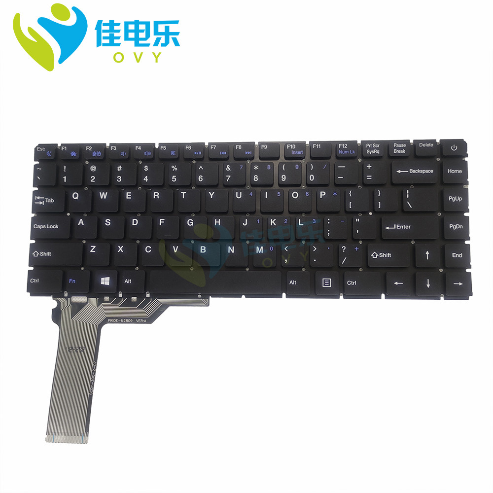 JUAL  Genuine US English Laptop Keyboard PRIDE-K2809 SCDY-300-2-07 MB30011008 YXT-NB93-154 MB3008011