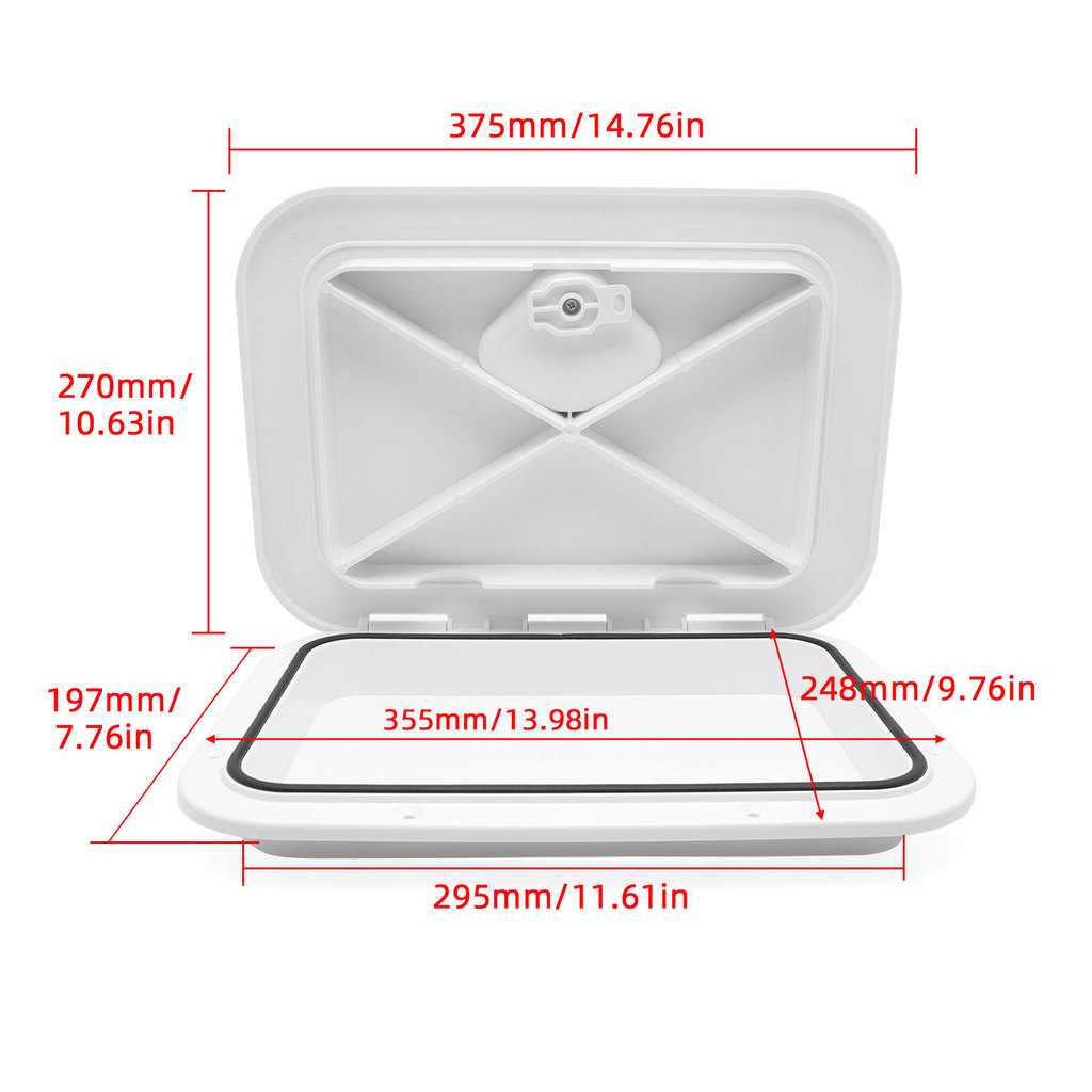 Abs Marine Access Hatch Boat Deck Hatch Cover Out Deck Inspection Plate For Marine Rv Yacht Boat