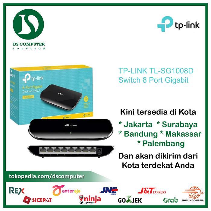 Switch 8Port Gigabit Tplink Sg1008D
