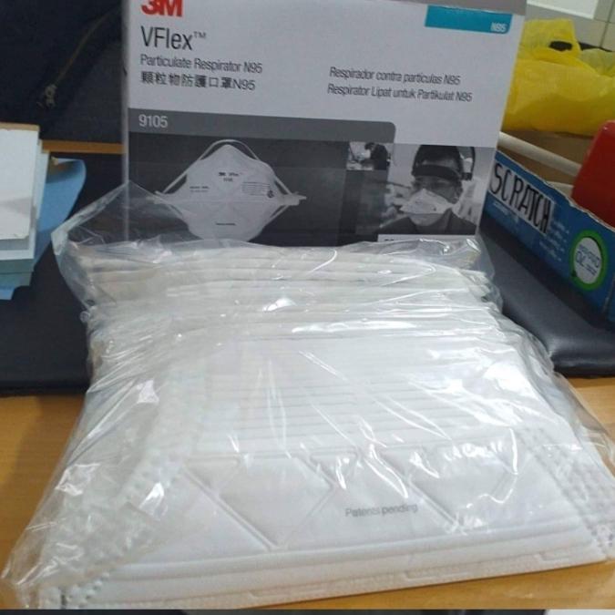 "New" Masker 3M 9105 Vflex
