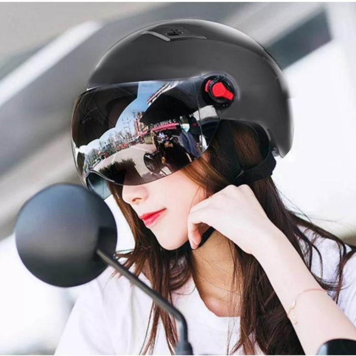 Best Seller Skybike Helm Sepeda Motor Skuter Listrik Elektrik Scoopy Half Face Original