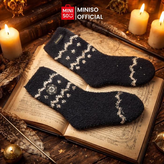MINISO Harry Potter House Socks Kaos Kaki Harry Potter