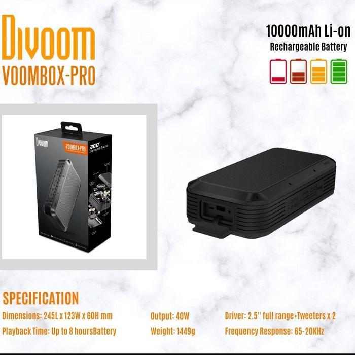 Murah Speaker Divoom Voombox Pro