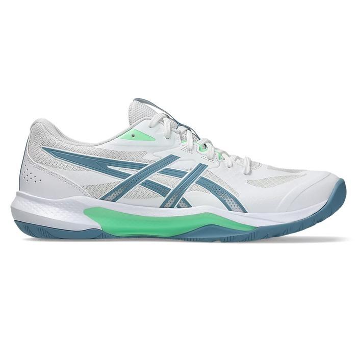 Sepatu Voli ASICS Gel-Tactic 13 White Saba Blue