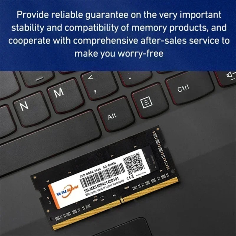 WALRAM Memoria Ram DDR3 DDR3L 8GB 4GB Ram DDR4 16GB 3200MHz 2666MHz 2400MHz 1600MHz Sodimm Internal